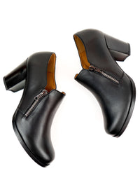 Zip Heels, heel detail