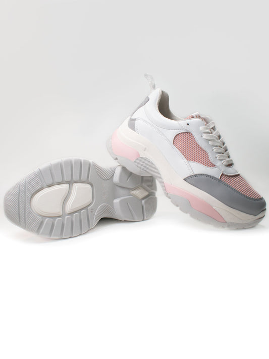 Rio Trainers in White & Pink
