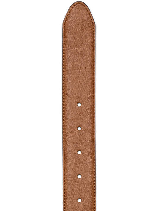 3.5cm Reversible Belt in Black / Tan