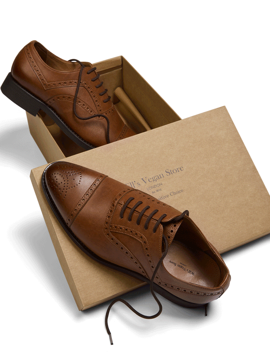 Goodyear Welt Brogues in Tan