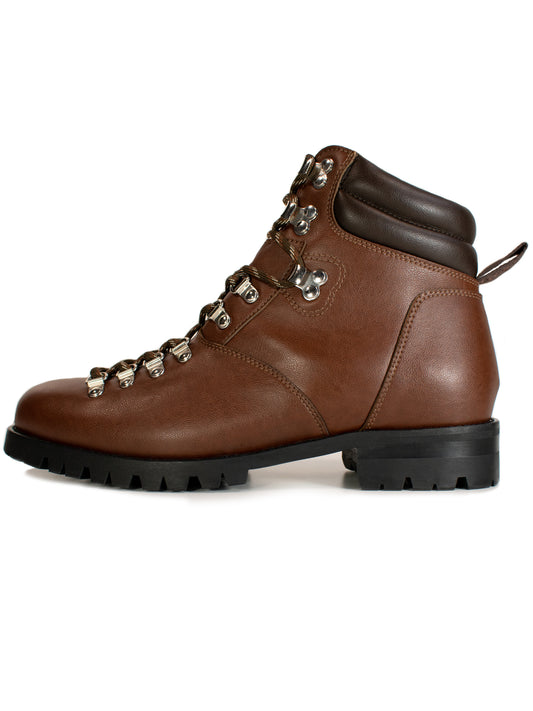 WVSport Insulated Waterproof Alpine Trail Hiking Boots in Chestnut