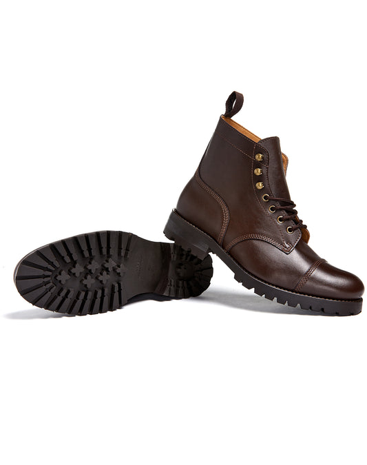 Work Boots in Chestnut