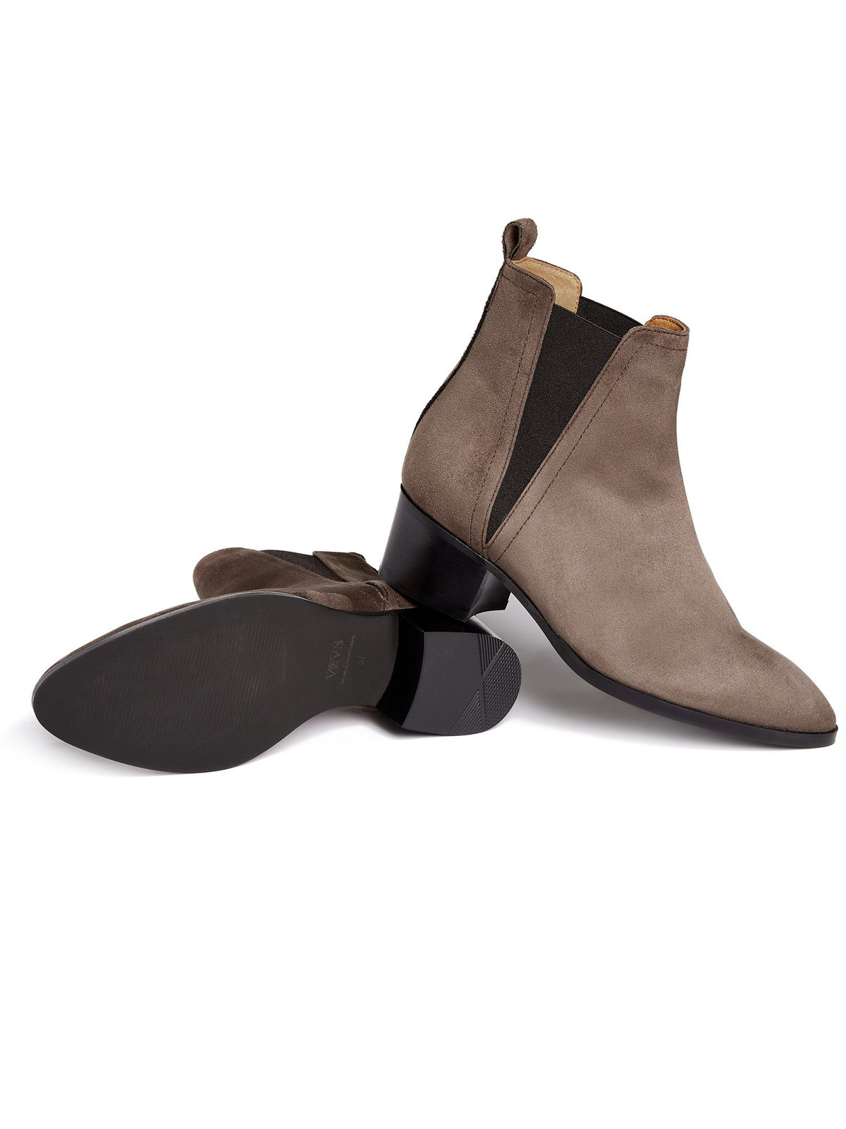 Point Toe Chelsea Boots, toe detail