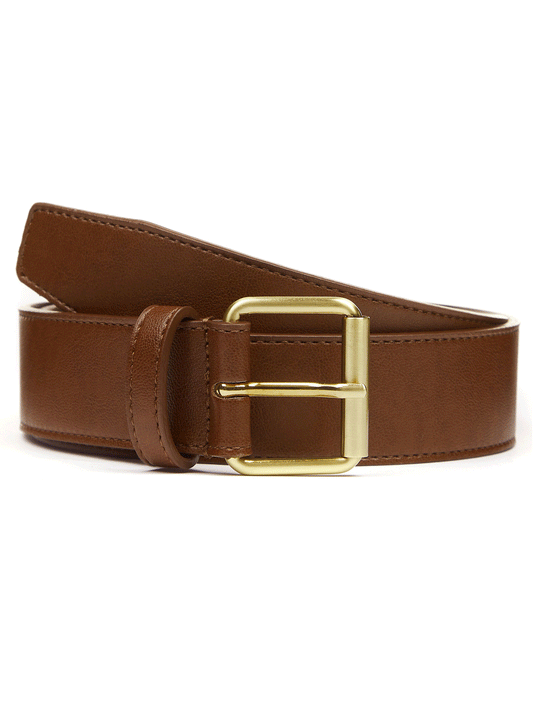 4cm Jeans Belt in Black