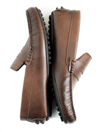 Penny Driving Loafers in Chestnut