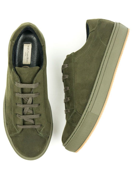 Vegan Suede Sneakers