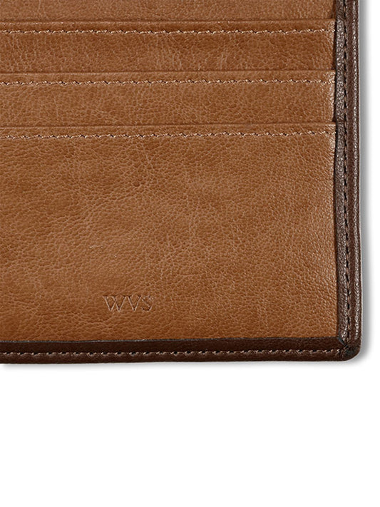 Slim Billfold Wallet in Tan