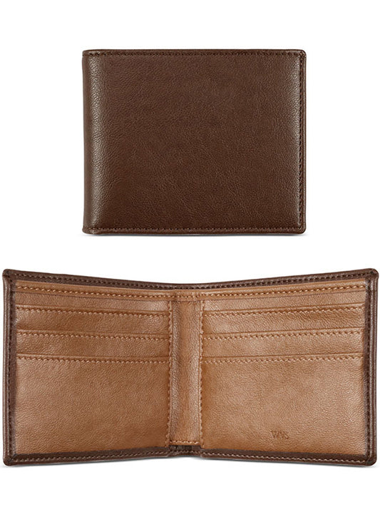 Slim Billfold Wallet in Tan