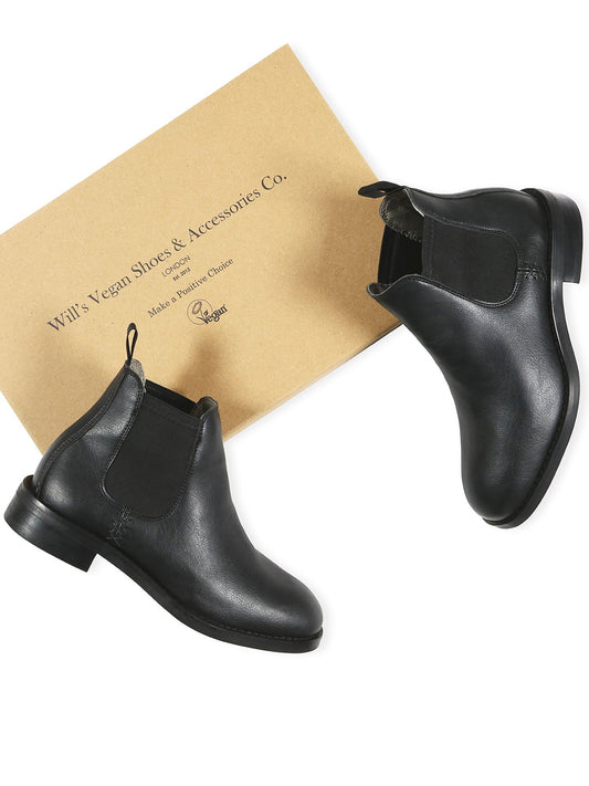 Waterproof Chelsea Boots in Black