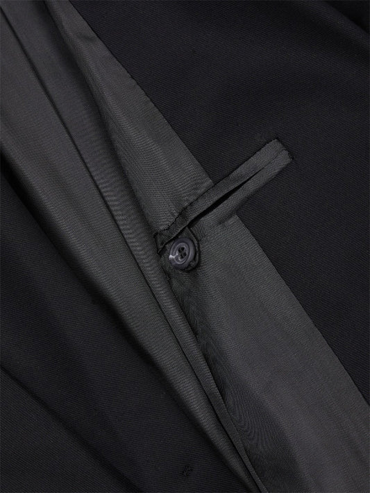 Two Piece Suit Jacket in Black