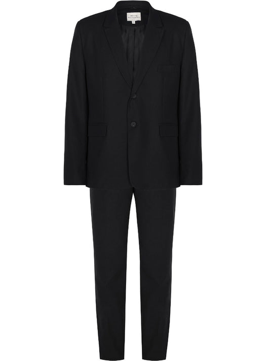 Two Piece Suit Trousers in Black