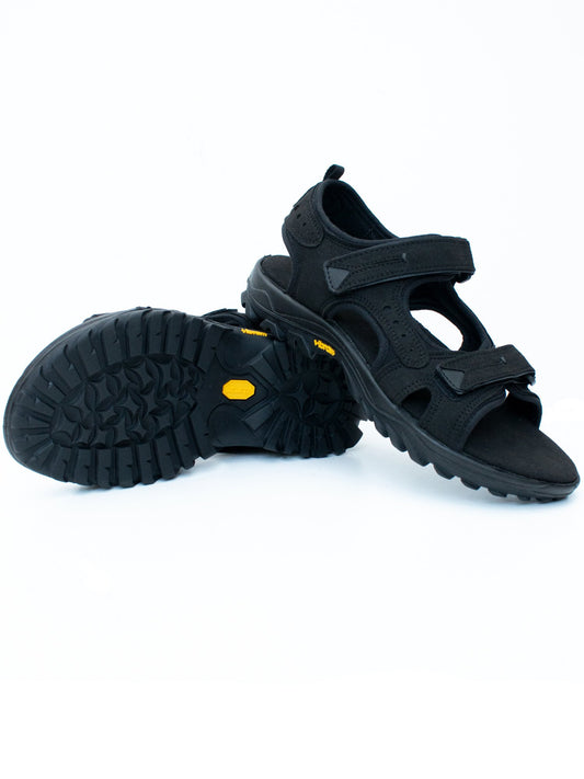 WVSport Active Sandals in Black Vegan Suede