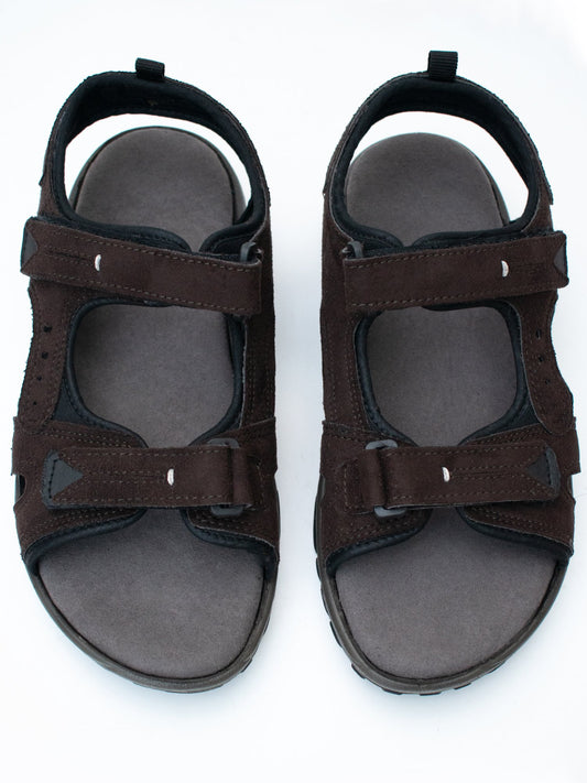 WVSport Active Sandals in Black Vegan Suede