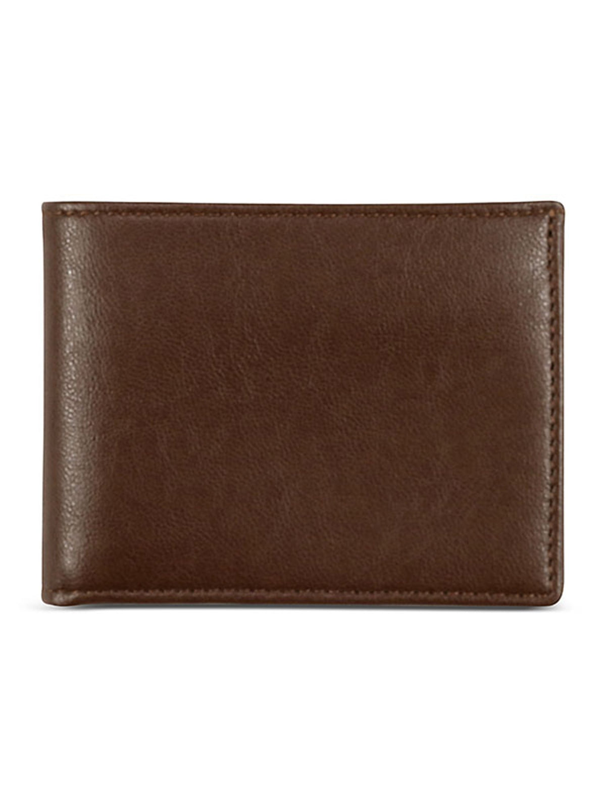 Slim US billfold ID wallet in Chestnut