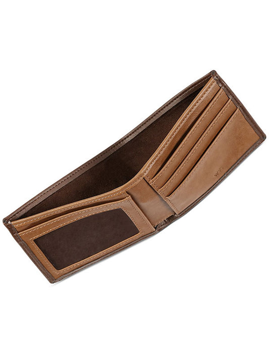 Slim US billfold ID wallet in Black