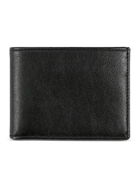 Slim US billfold ID wallet in Black
