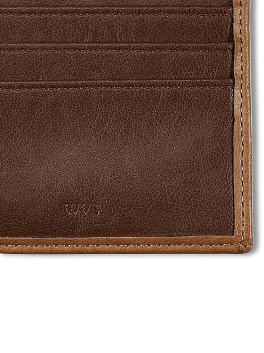 Slim Billfold Wallet in Tan