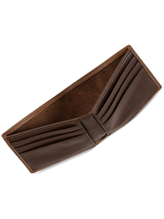 Slim Billfold Wallet in Tan
