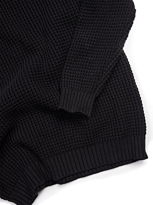Recycled Chunky Rib in Grey Knit