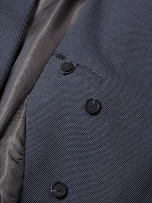 Pea Coat in Navy Blue
