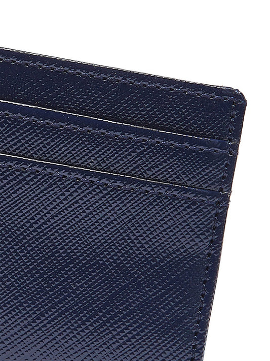 Cardholder in Red Saffiano