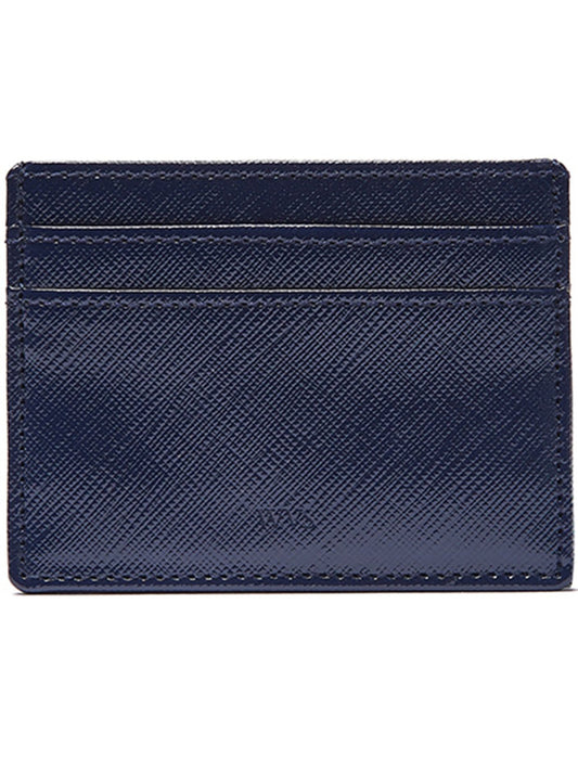 Cardholder in Red Saffiano