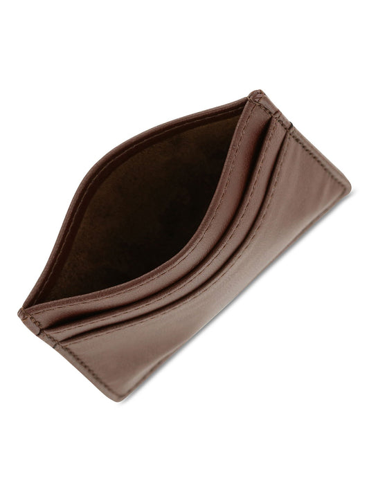 Card Case in Chestnut