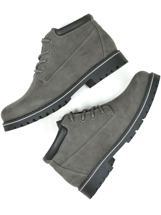 Low Dock Boots in Dark Brown Vegan Suede