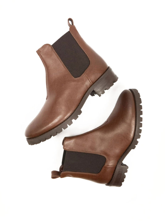 Deep Tread Chelsea Boots in Black