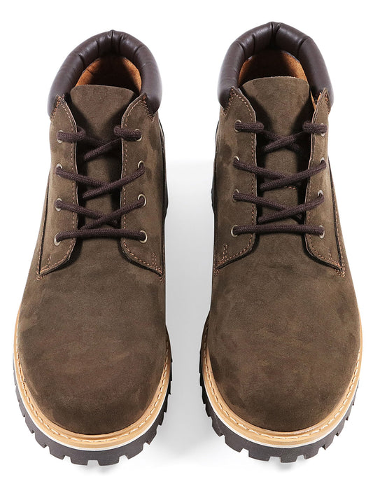 Low Dock Boots in Black Vegan Suede