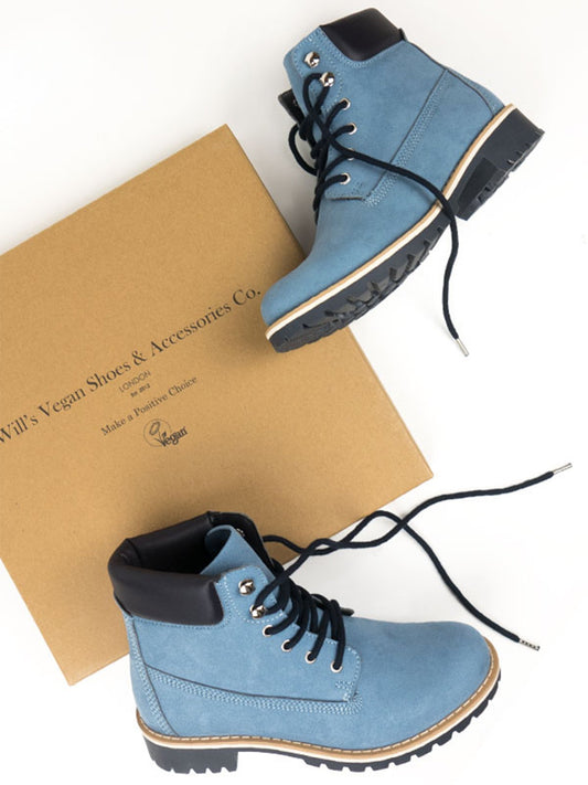 Dock Boots in Tan Vegan Suede