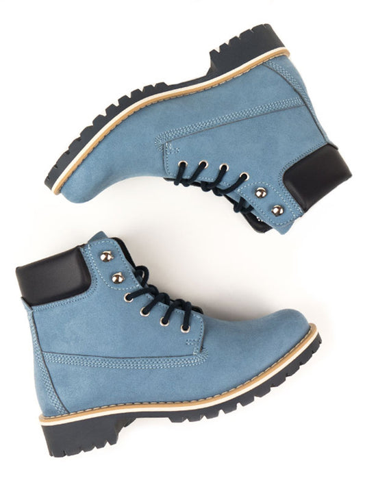 Dock Boots in Tan Vegan Suede
