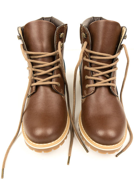 Dock Boots in Tan Vegan Suede