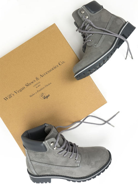 Dock Boots in Tan Vegan Suede