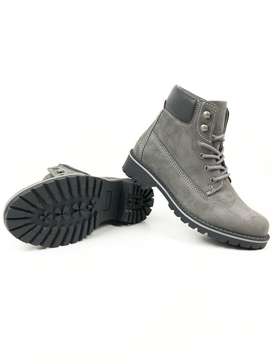Dock Boots in Tan Vegan Suede