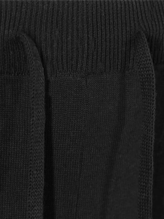 Recycled Knit Tracksuit Bottoms in Grey Knit