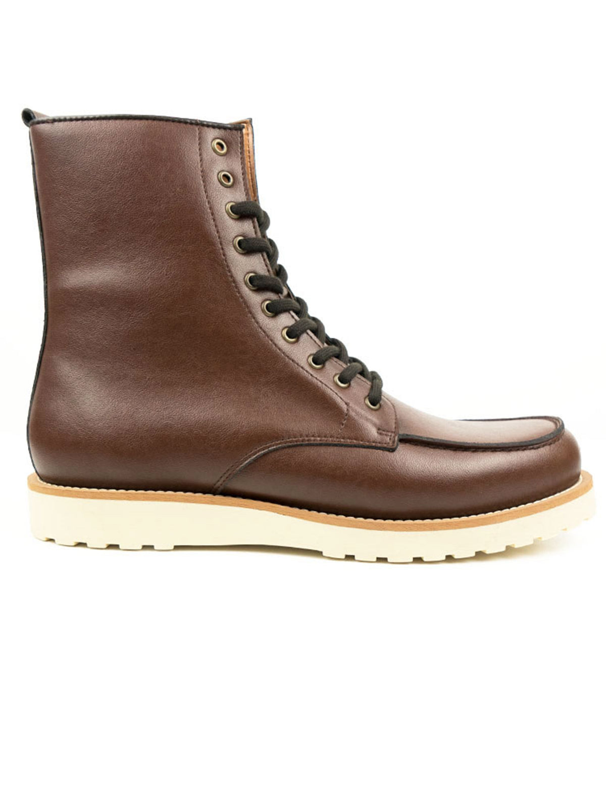 High Rig Boots in Dark Brown