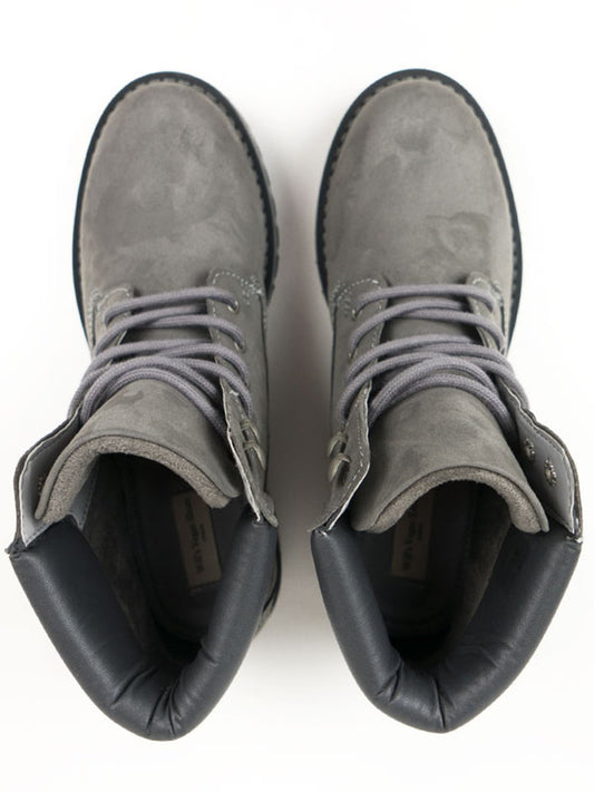 Dock Boots in Tan Vegan Suede