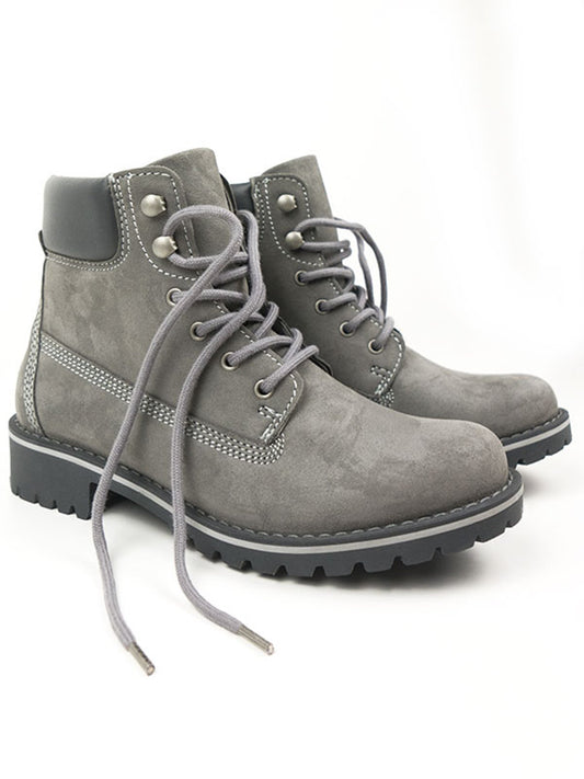 Dock Boots in Tan Vegan Suede