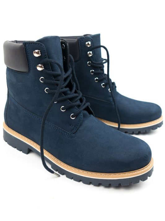 Dock Boots in Tan Vegan Suede