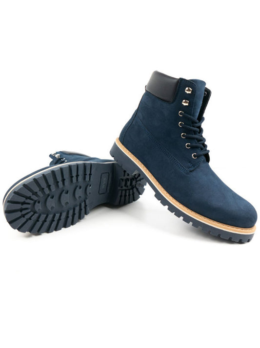 Dock Boots in Tan Vegan Suede
