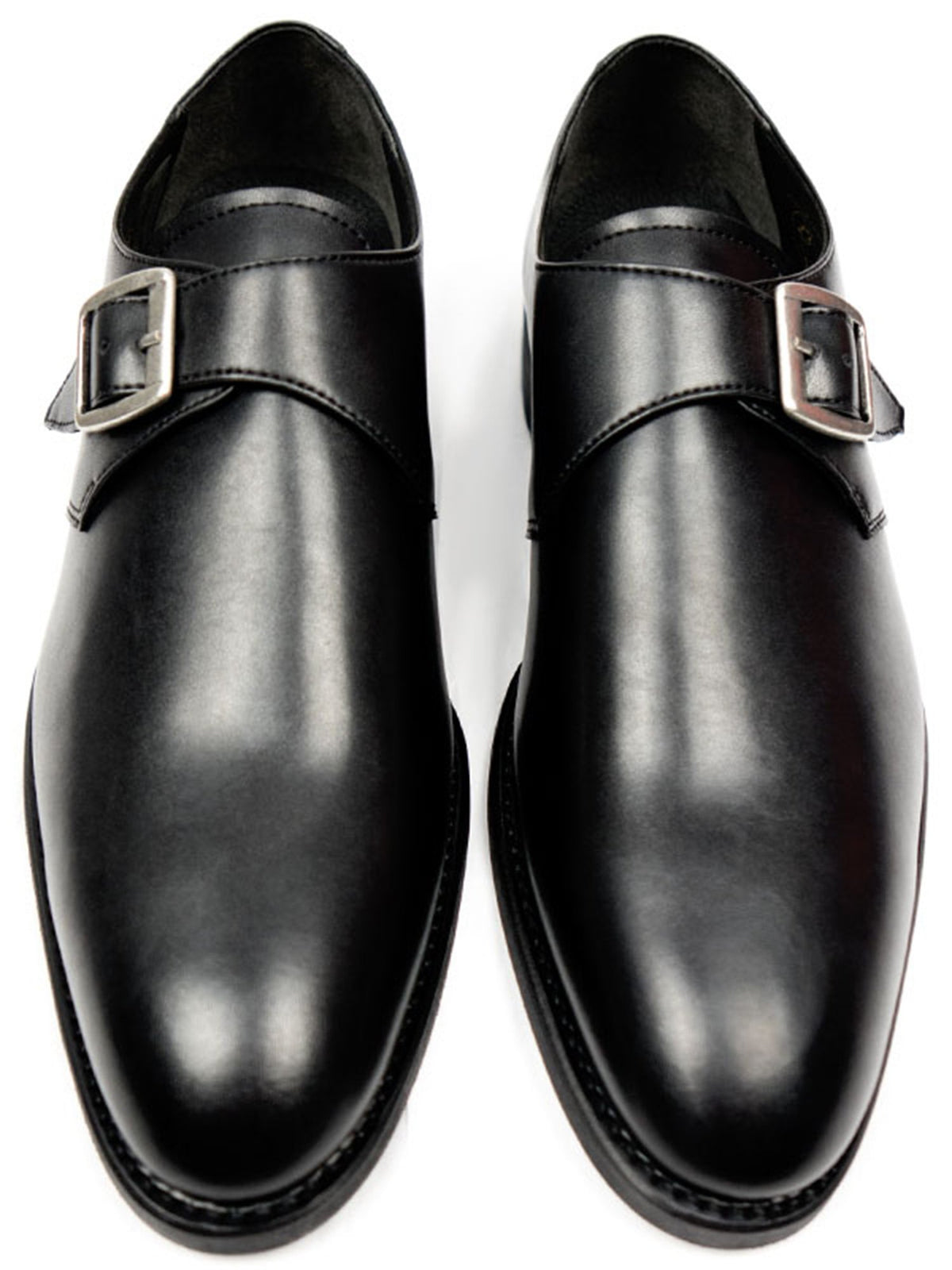 Goodyear Welt Monks in Black