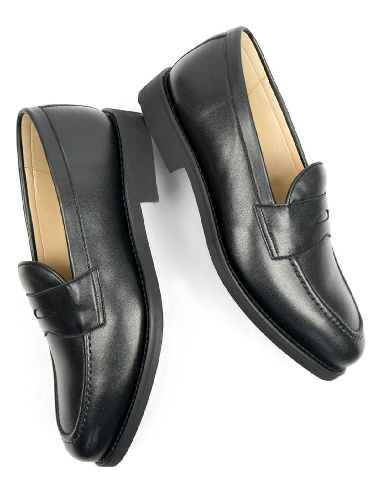 Goodyear Welt Loafers in Black