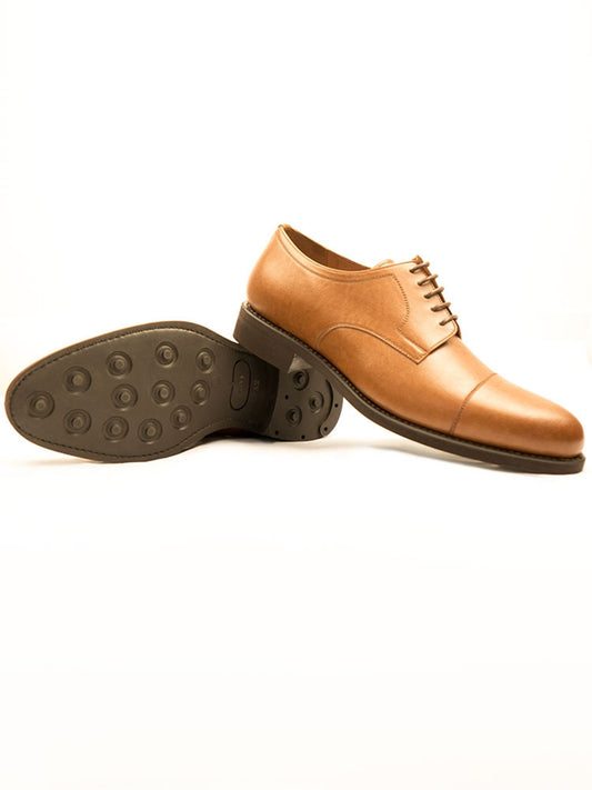 Goodyear Welt Derbys in Tan