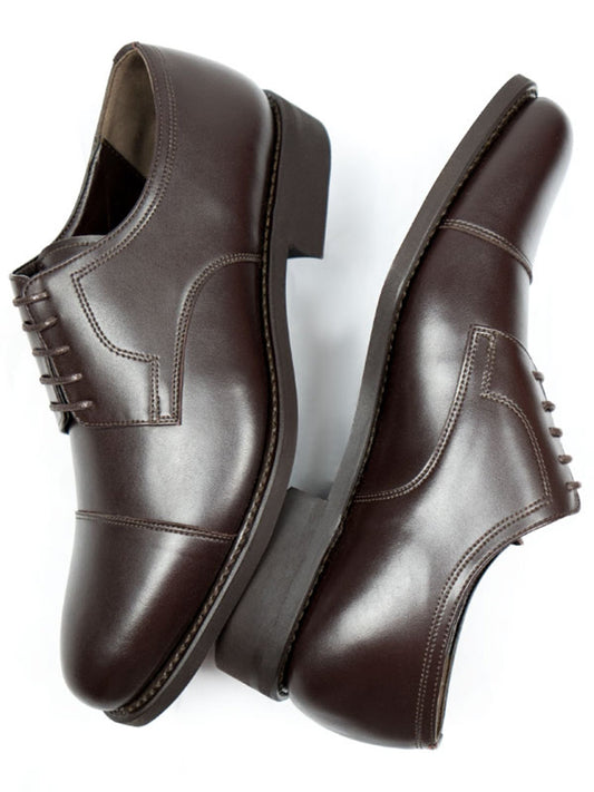 Goodyear Welt Derbys in Tan