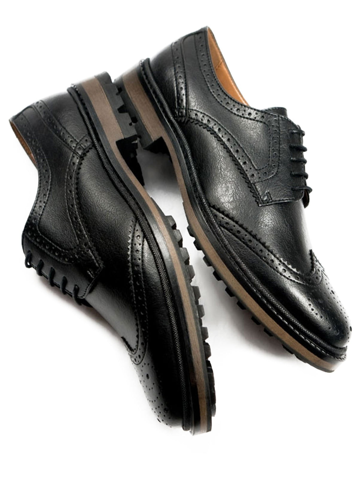 Continental Brogues in Black
