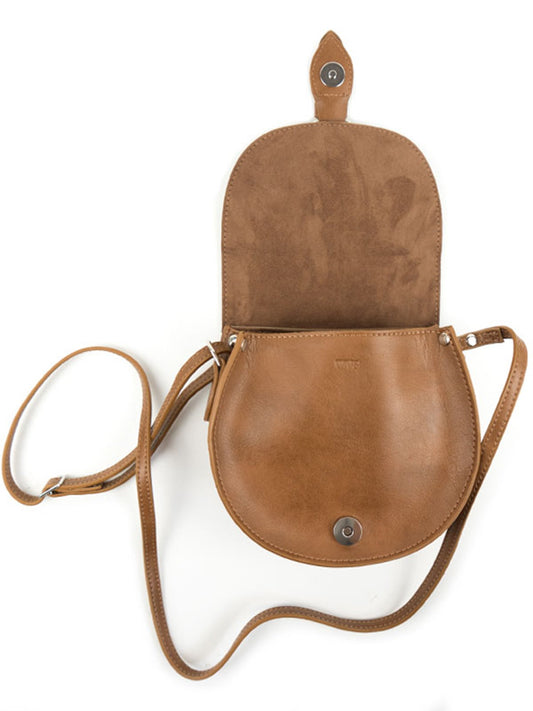 Saddle Bag in Tan