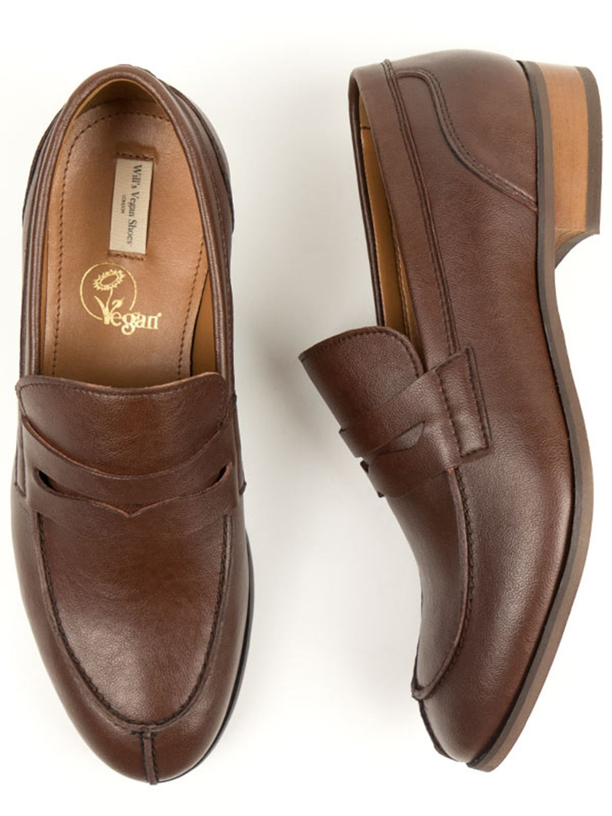 City Loafers in Chestnut
