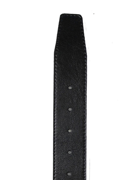 4cm Jeans Belt in Black