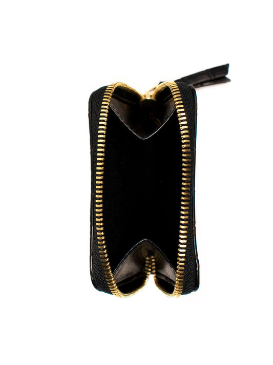 Coin Purse in Analine Mock Croc